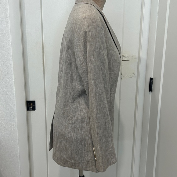 NWOT Levent Serez 💯% Linen Sports Coat / Blazer / Jacket | Size 48 - Picture 7 of 15